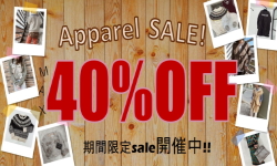 Apparel SALE