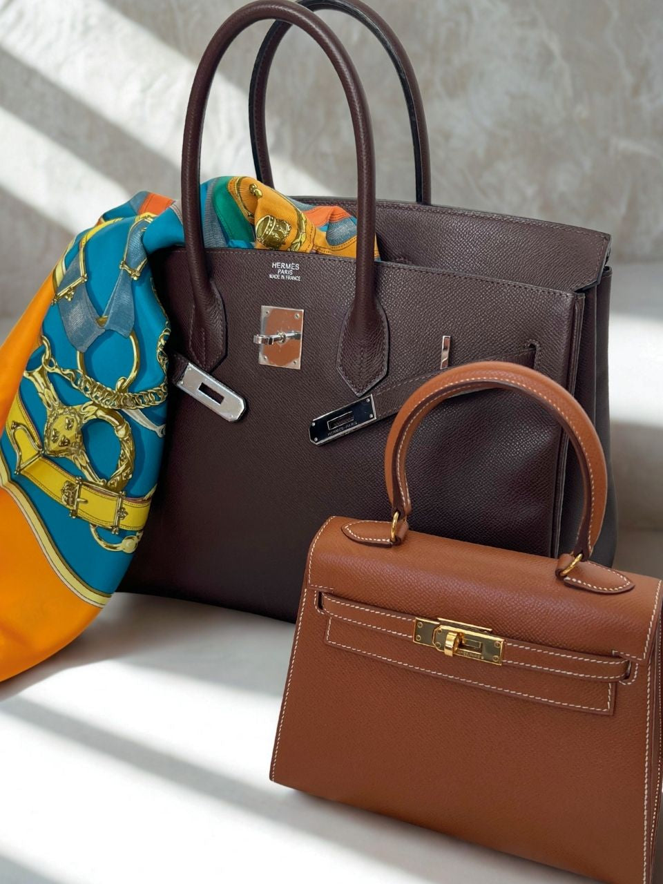 ケリー vs バーキン。2大エルメスの美しさを読み解く。中古で選ぶ最良の一品