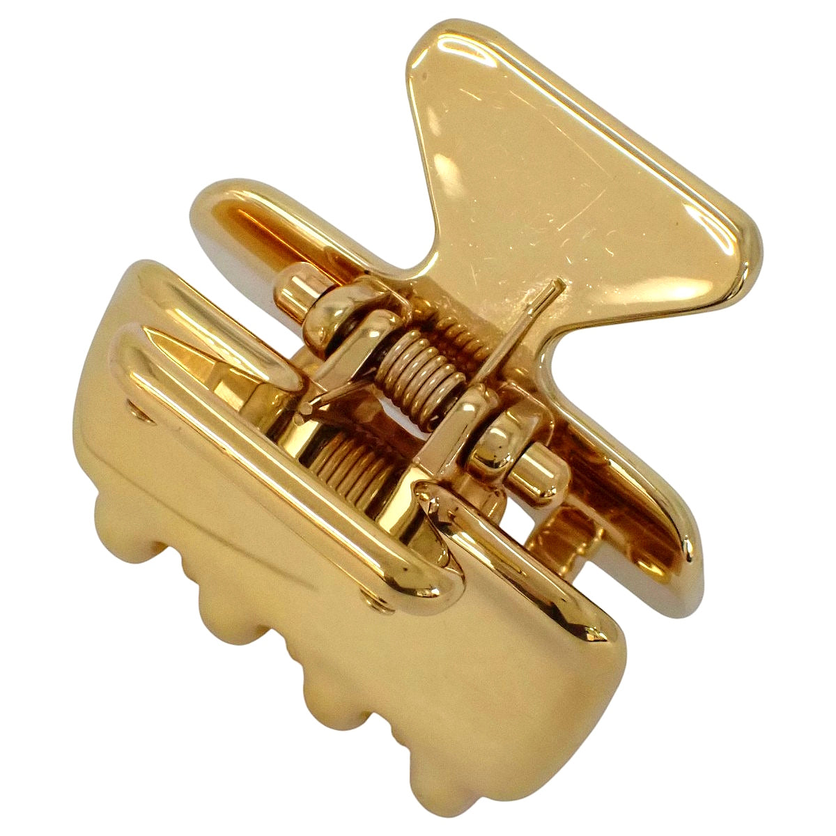 Metal Hair Clip Triangle Logo Metal (GP)