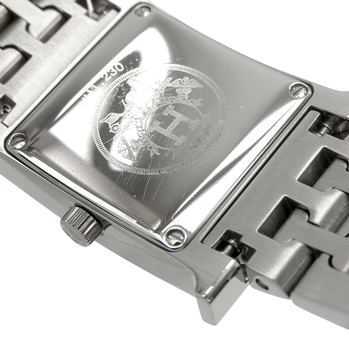 H Watch HH1.230 SS Diamond Bezel Quartz Ladies