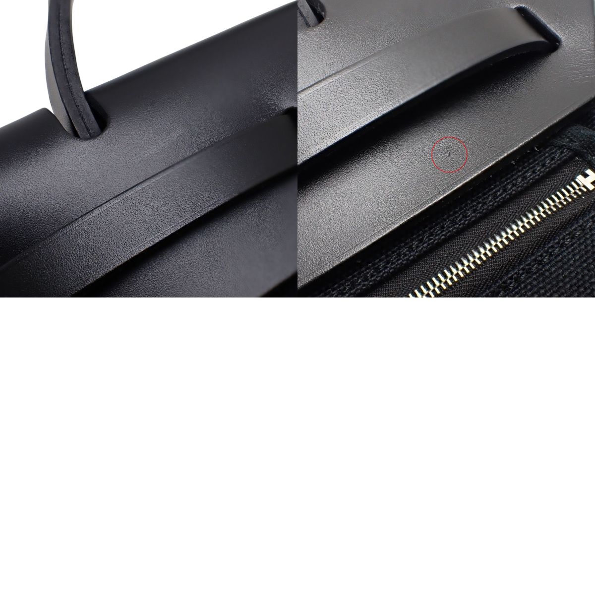 エールバッグPM トワルオフィシエ ヴァッシュハンター パラジウム金具 ブラック K刻印