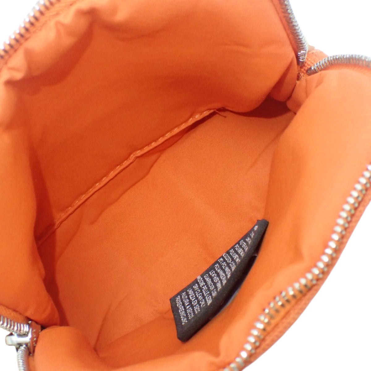 Boulier Pouch Mini-Mini Cotton Canvas Orange