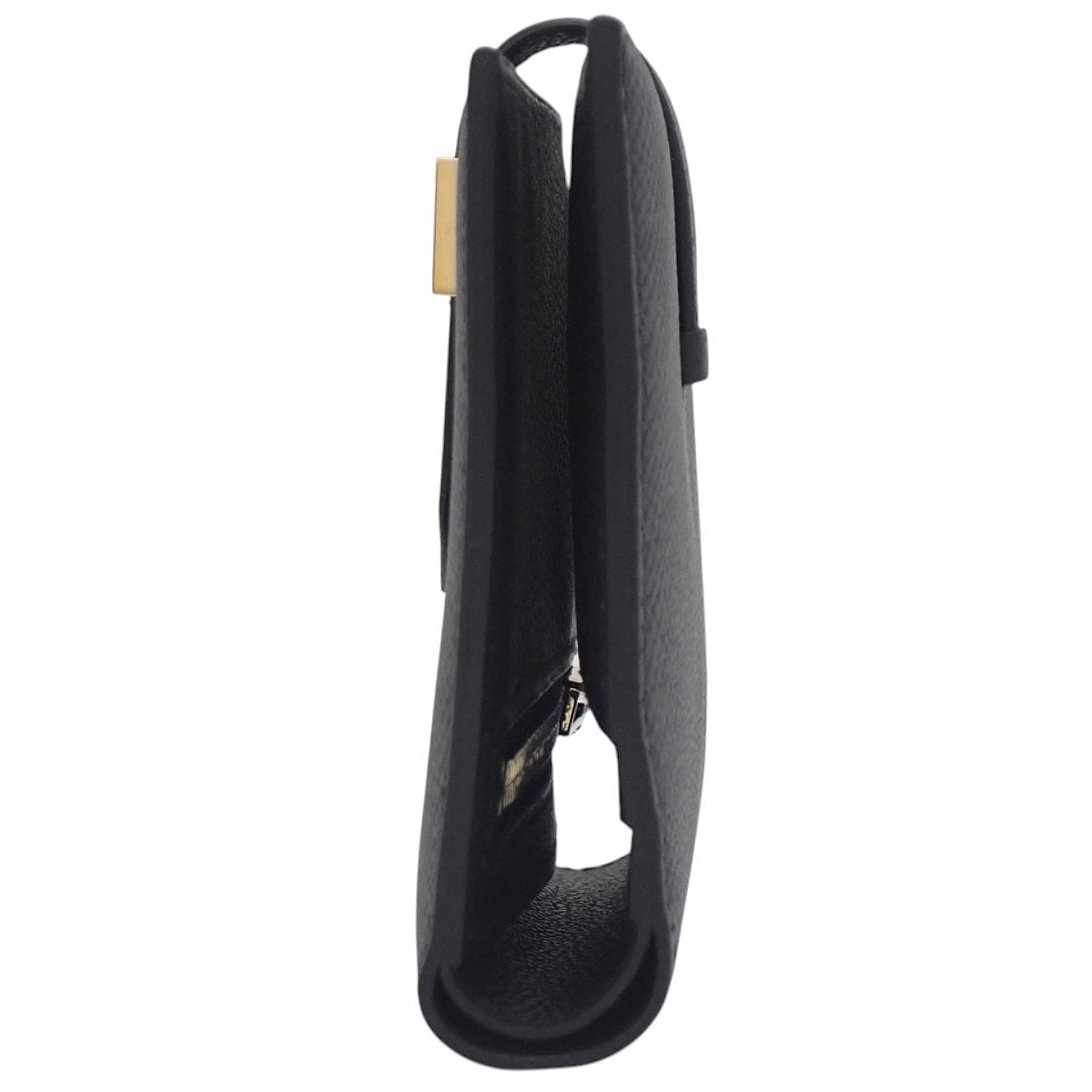 Van Compact Beau Épsoin Black Gold Hardware K Stamp