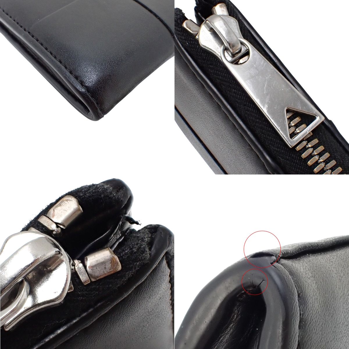マキシイントレチャート 財布 レザー ブラック