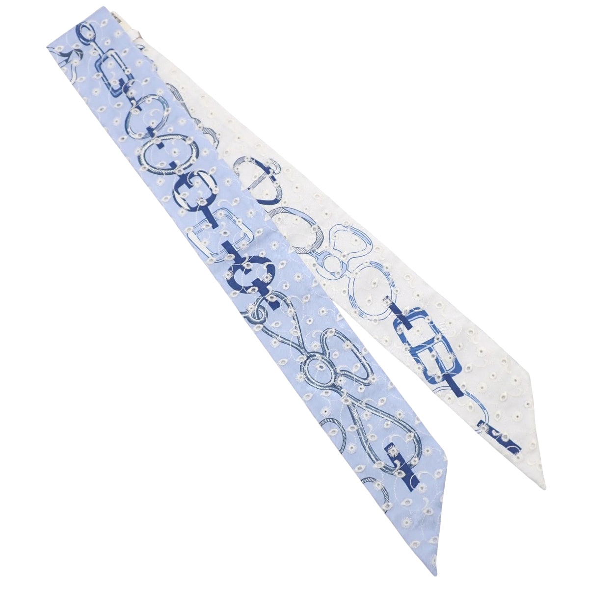BRODERIE ANGLA DO RE BOUCLES ド レ ブックル ブロデリー アングレーズ ツイリー シルク