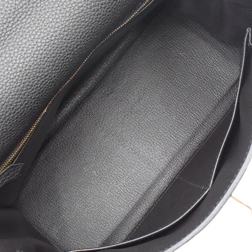 Kelly 28（内缝线）Taurillon Clemence 皮革两用单肩包，带 X 印章