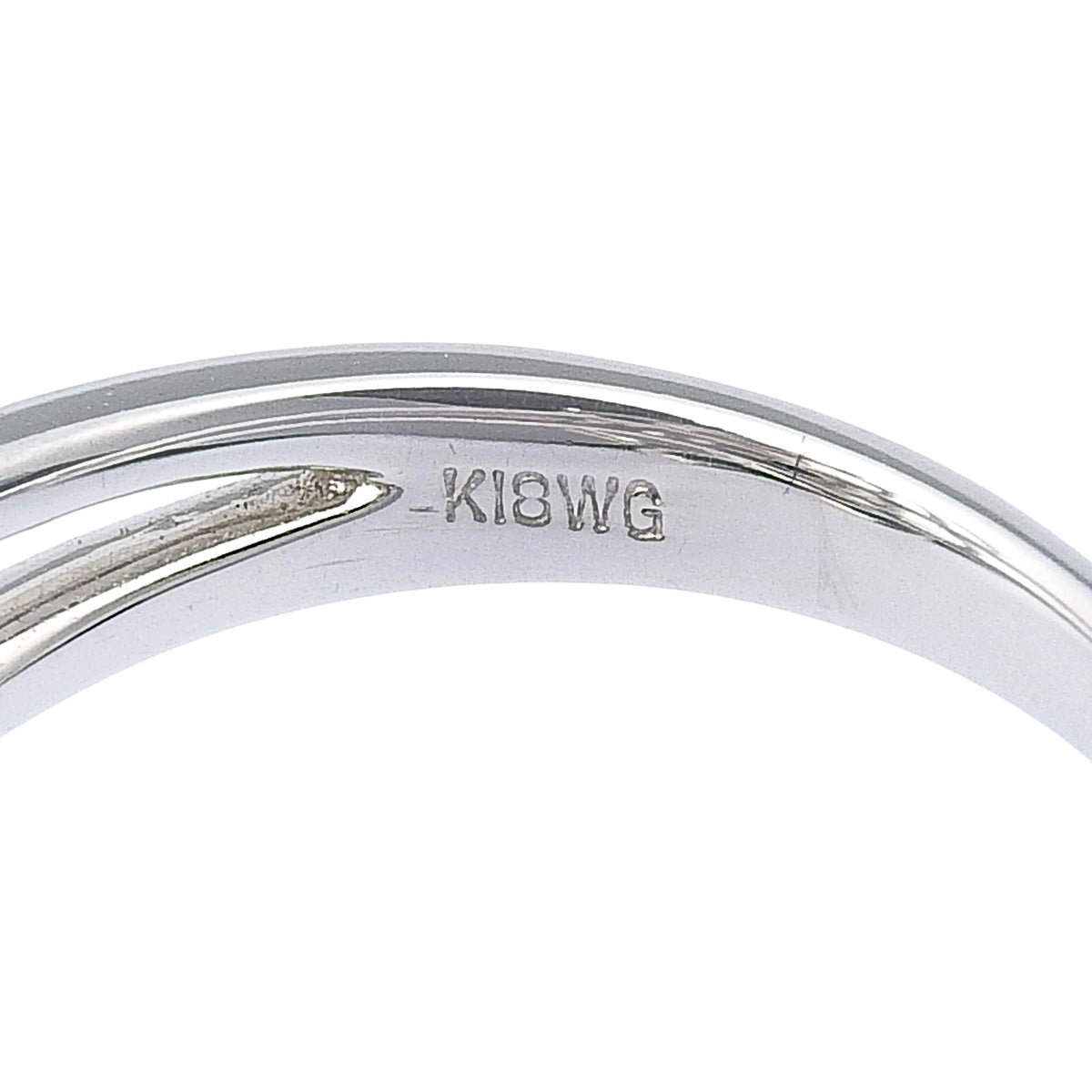 Camellia Diamond Ring BLD0.43/D0.09 K18 White Gold WG