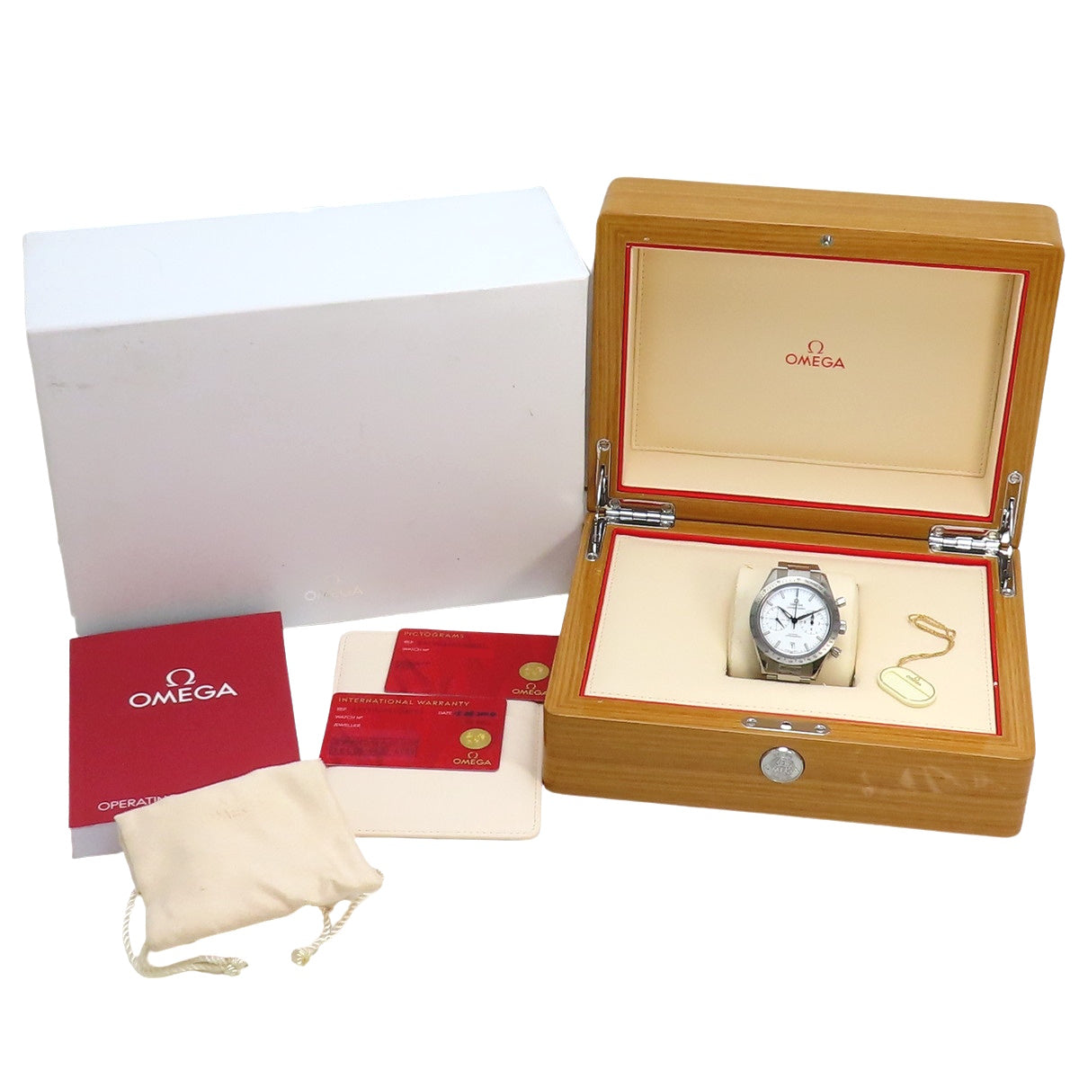 超霸57计时腕表 331.90.42.51.04.001 TI 白色 自动上链