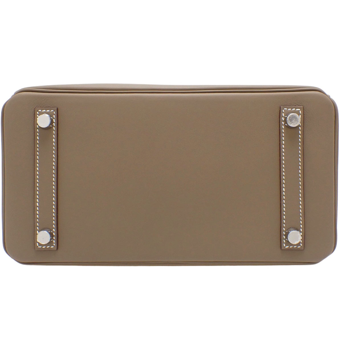 [New] Birkin 25 Swift, Palladium Hardware, Etoupe/Etoupe, Silver Hardware, K stamp.