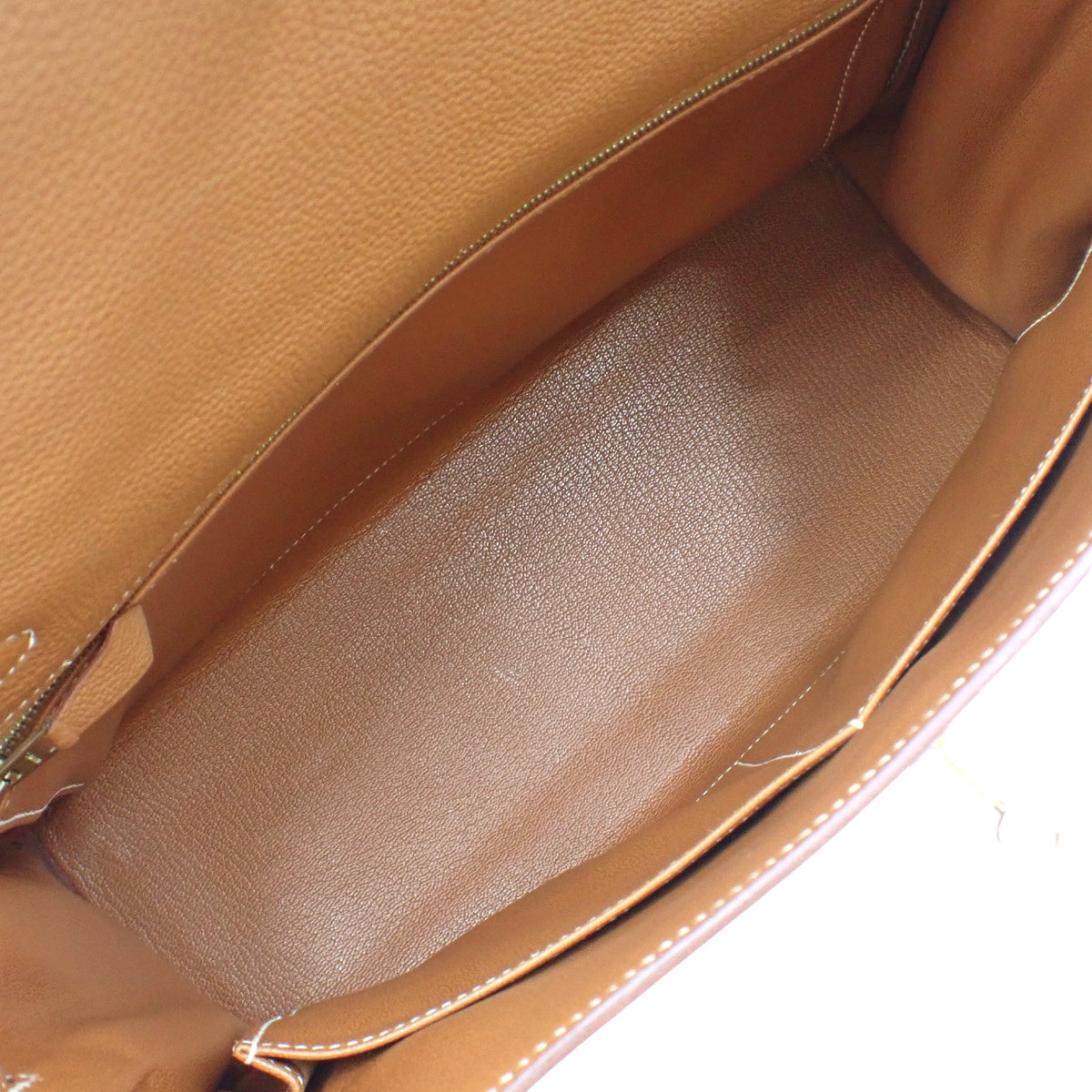 Kelly 32 (with internal stitching), Togo leather, gold hardware, □F stamp.