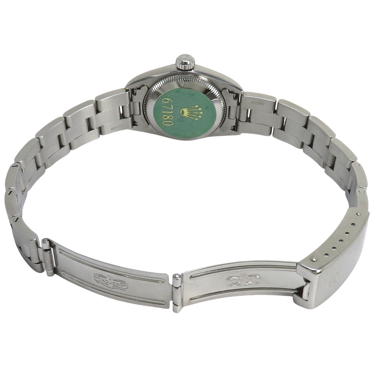 67180 オイスターパーペチュアル ステンレススチール SS U番自動巻き ホワイト シルバー