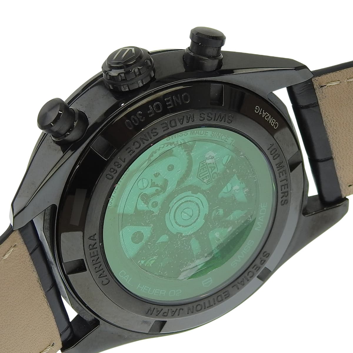 カレラ キャリバー ホイヤー CBN2A1G.FC6501 SS/CE ブラック 自動巻き メンズ