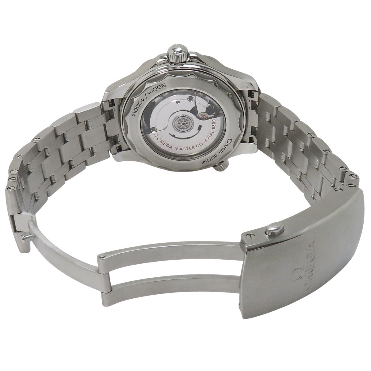 210.30.42.20.03.001 海马系列300米潜水表 不锈钢自动上链 蓝色