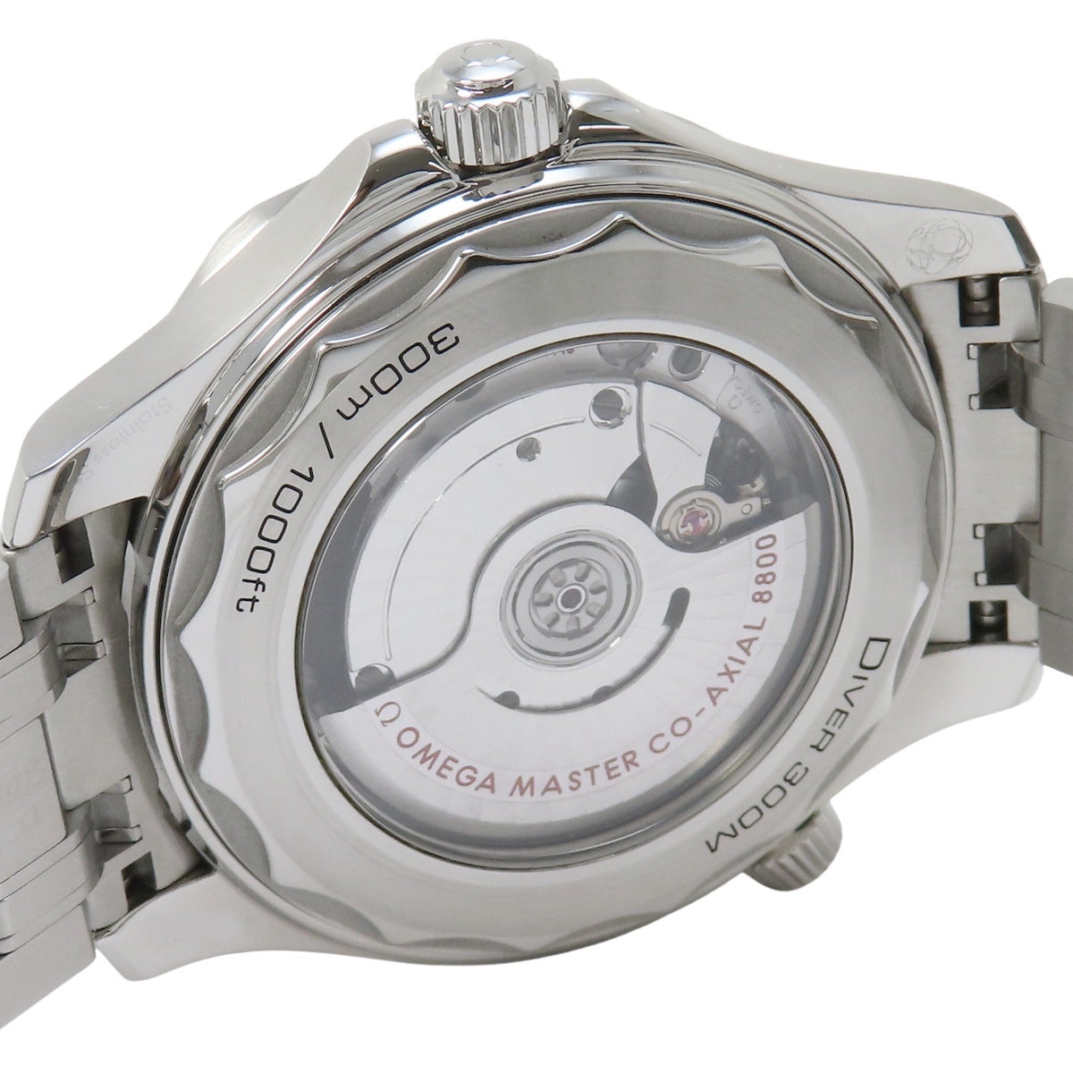 210.30.42.20.03.001 海马系列300米潜水表 不锈钢自动上链 蓝色