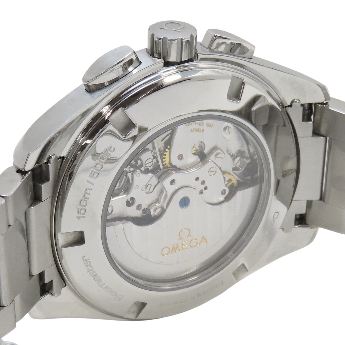 海马系列Aqua Terra计时腕表150米 231.10.44.50.09.001 不锈钢白色自动男士腕表