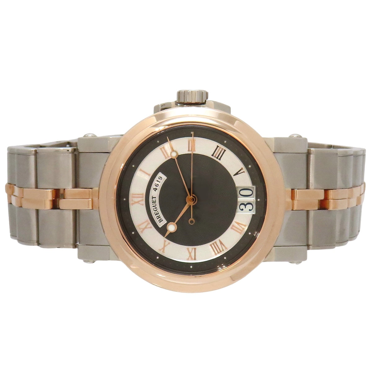 Marine 大日历 5817BE/Z2/EV0 PG/WG 灰色自动男士腕表