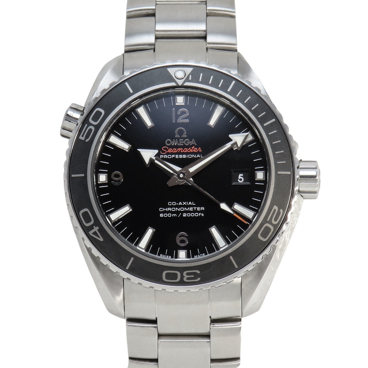 シーマスター600 プラネットオーシャン 232.30.46.21.01.001 SS ブラック 自動巻き メンズ
