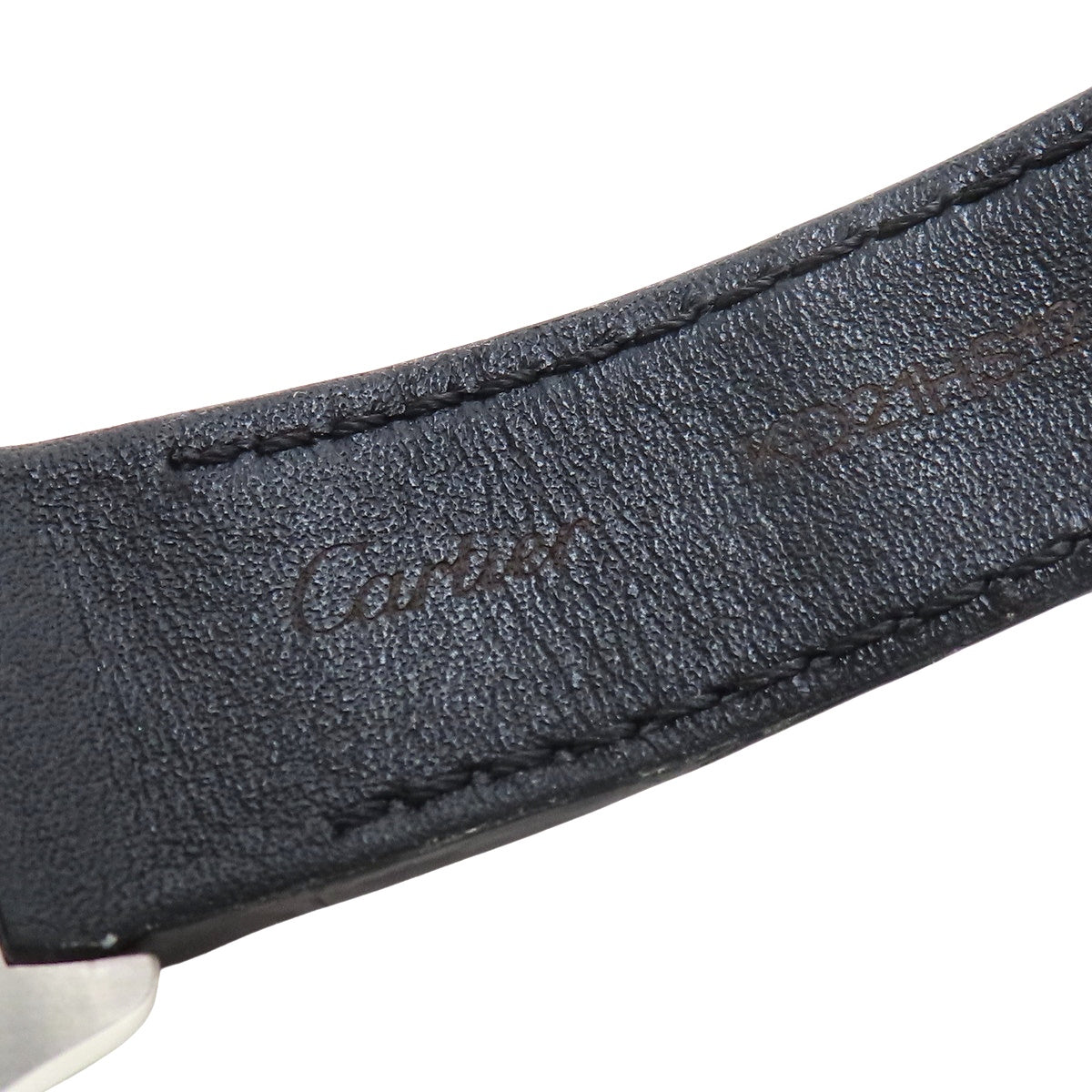 Santos 100MM W20126X8 SS/Leather White Automatic Women's