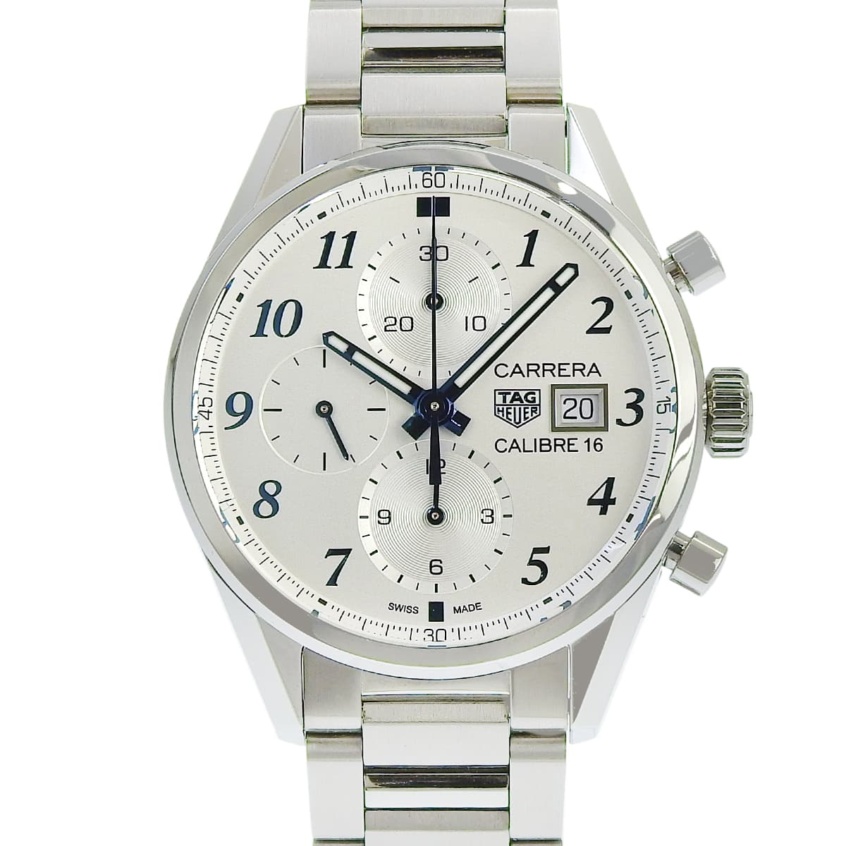 カレラ キャリバー16 SS グレー 自動巻き メンズ