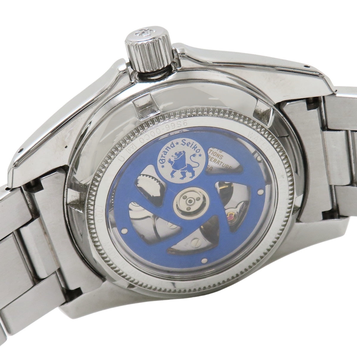 メカニカル GMT 10周年限定 SBGM029 SS ブルー 自動巻き メンズ