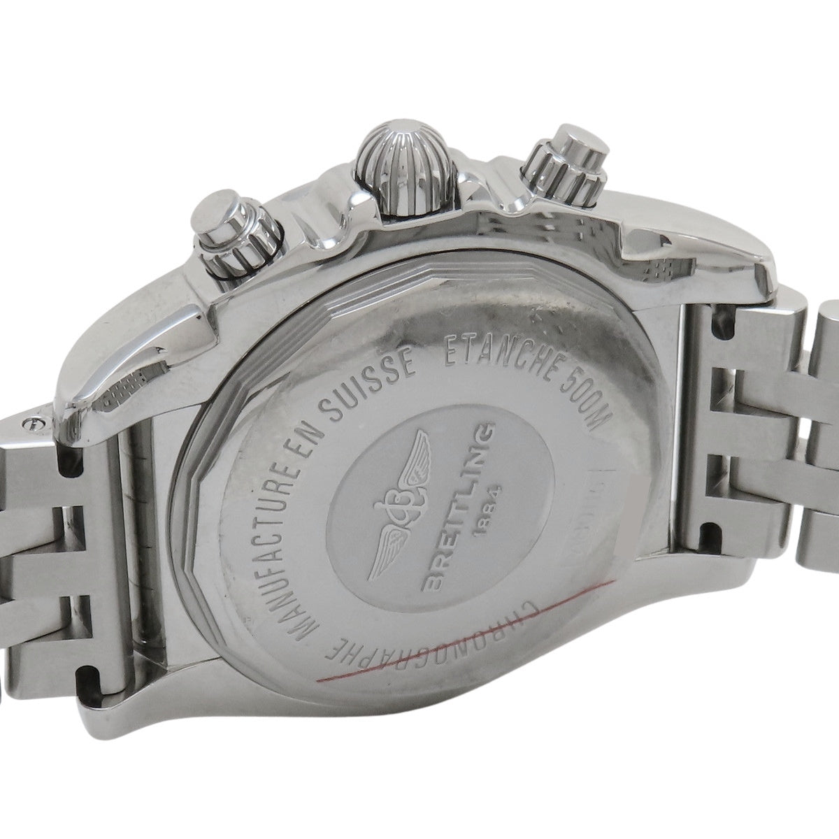 Chronomat 44 AB01151 SS Black Automatic Men's