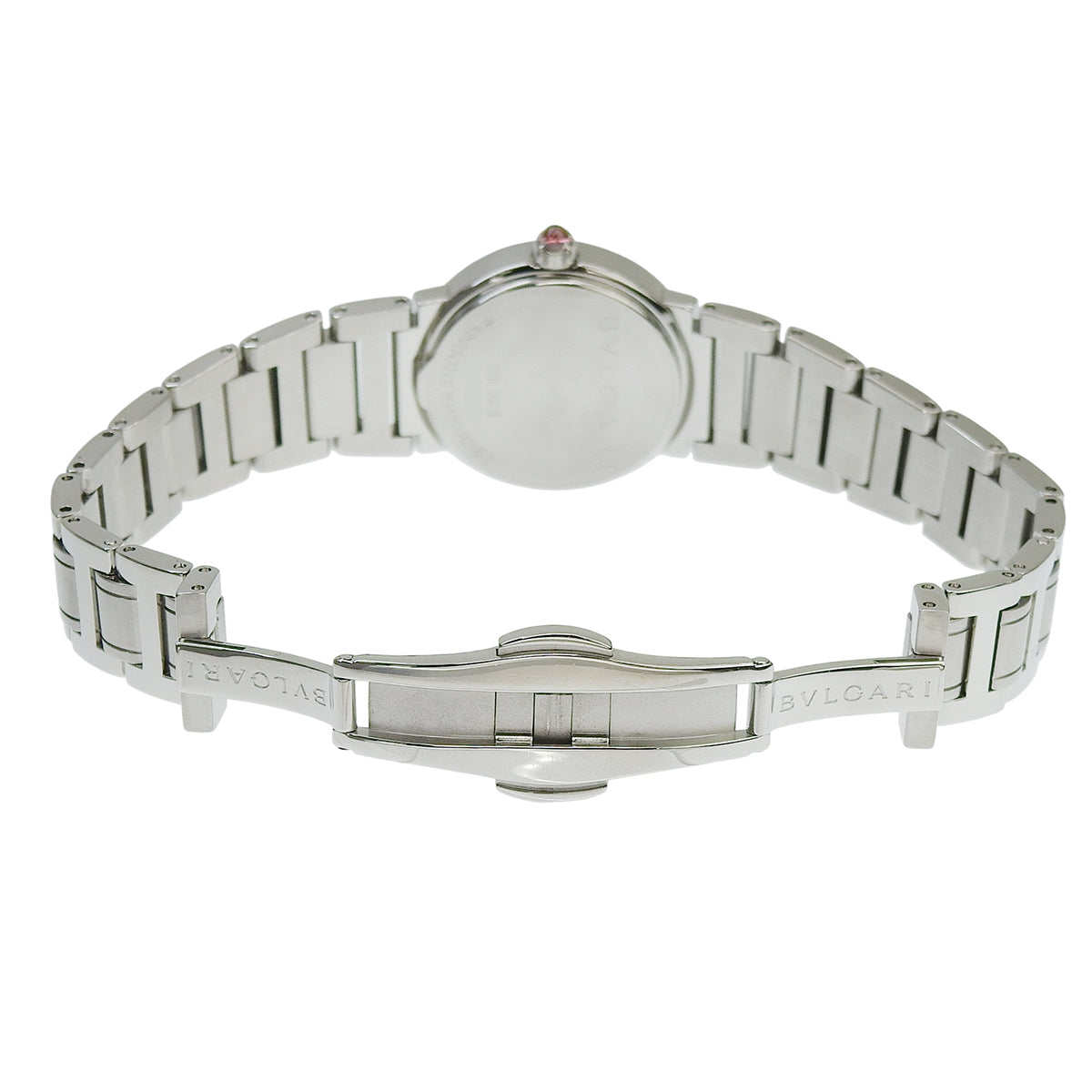 BVLGARI BVLGARI BBL26S SS Shell Dial Diamond Index Quartz Ladies