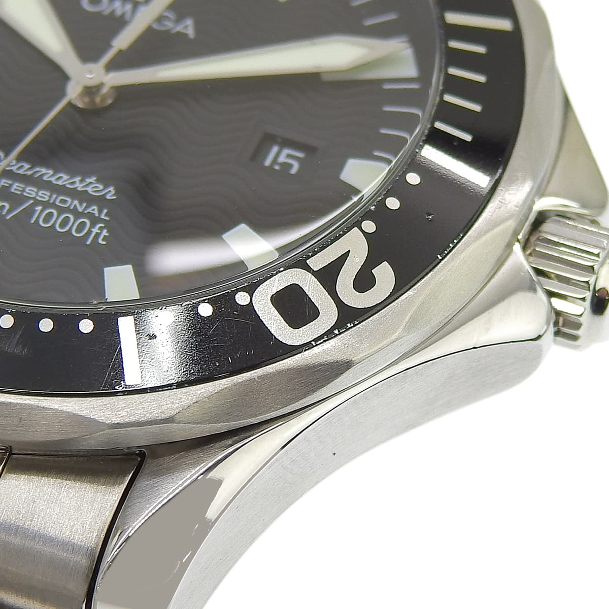 シーマスター 2264.50 SS ブラック クオーツ メンズ