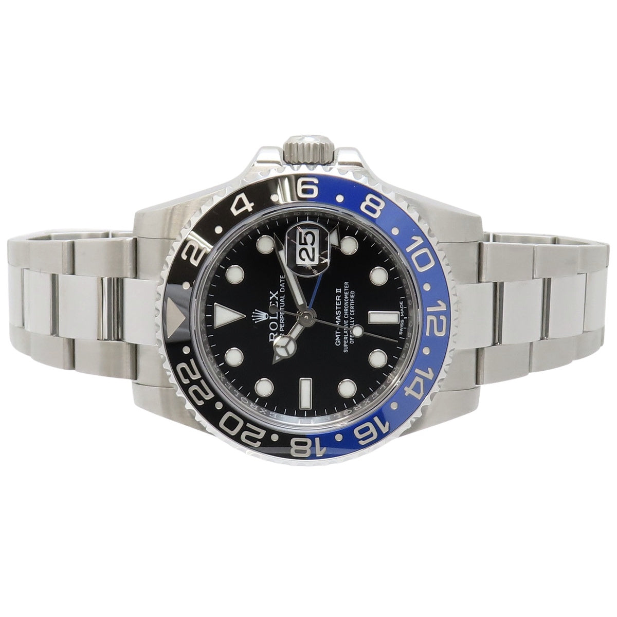 GMTマスター2 116710BLNR SS ランダム番 ブラック 自動巻き メンズ