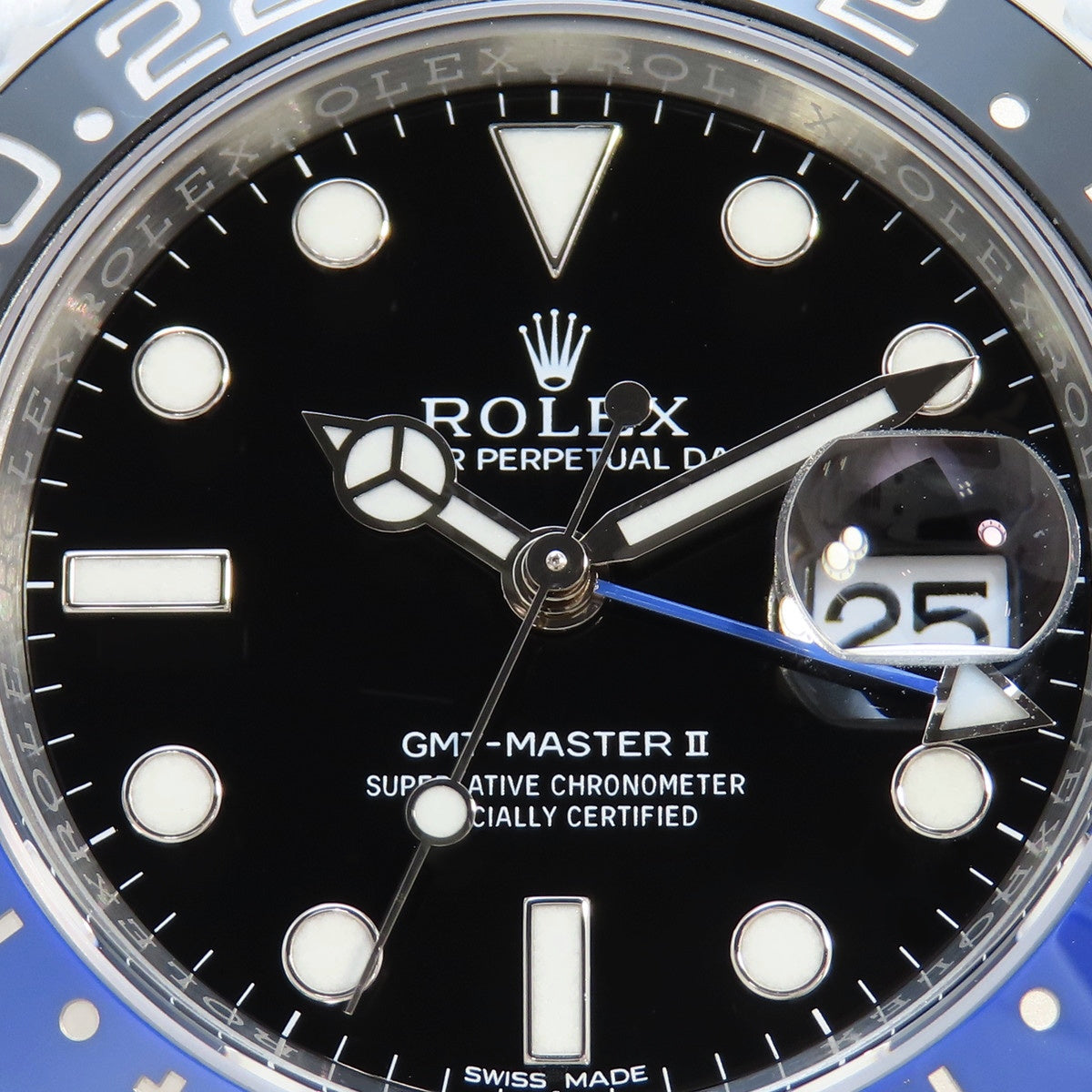 GMTマスター2 116710BLNR SS ランダム番 ブラック 自動巻き メンズ