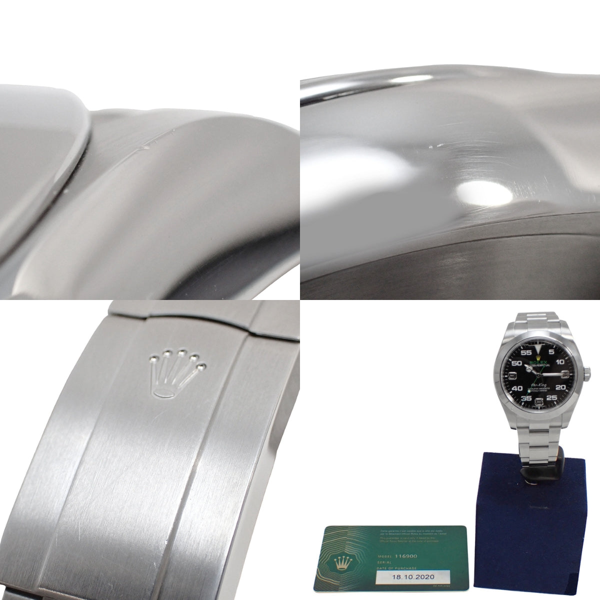 Air-King 116900 SS Random Serial Number Black Automatic Men's Watch