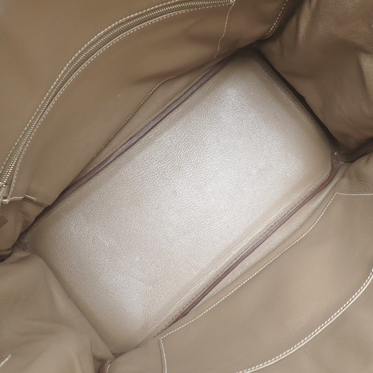 バーキン35 トリヨンクレマンス エトープ/エトゥープ シルバー金具 □L刻印