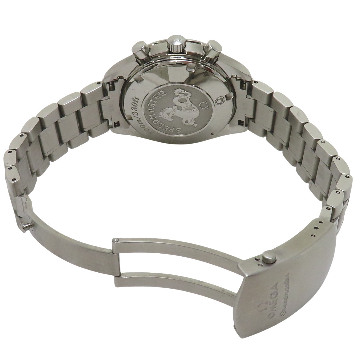 Speedmaster Date 323.30.40.40.06.001 SS Gray Automatic Men's