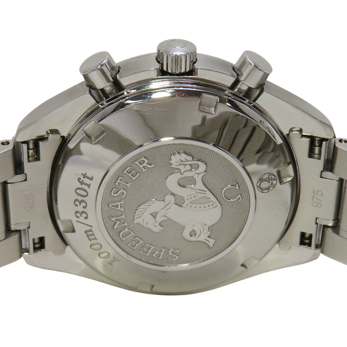 Speedmaster Date 323.30.40.40.06.001 SS Gray Automatic Men's