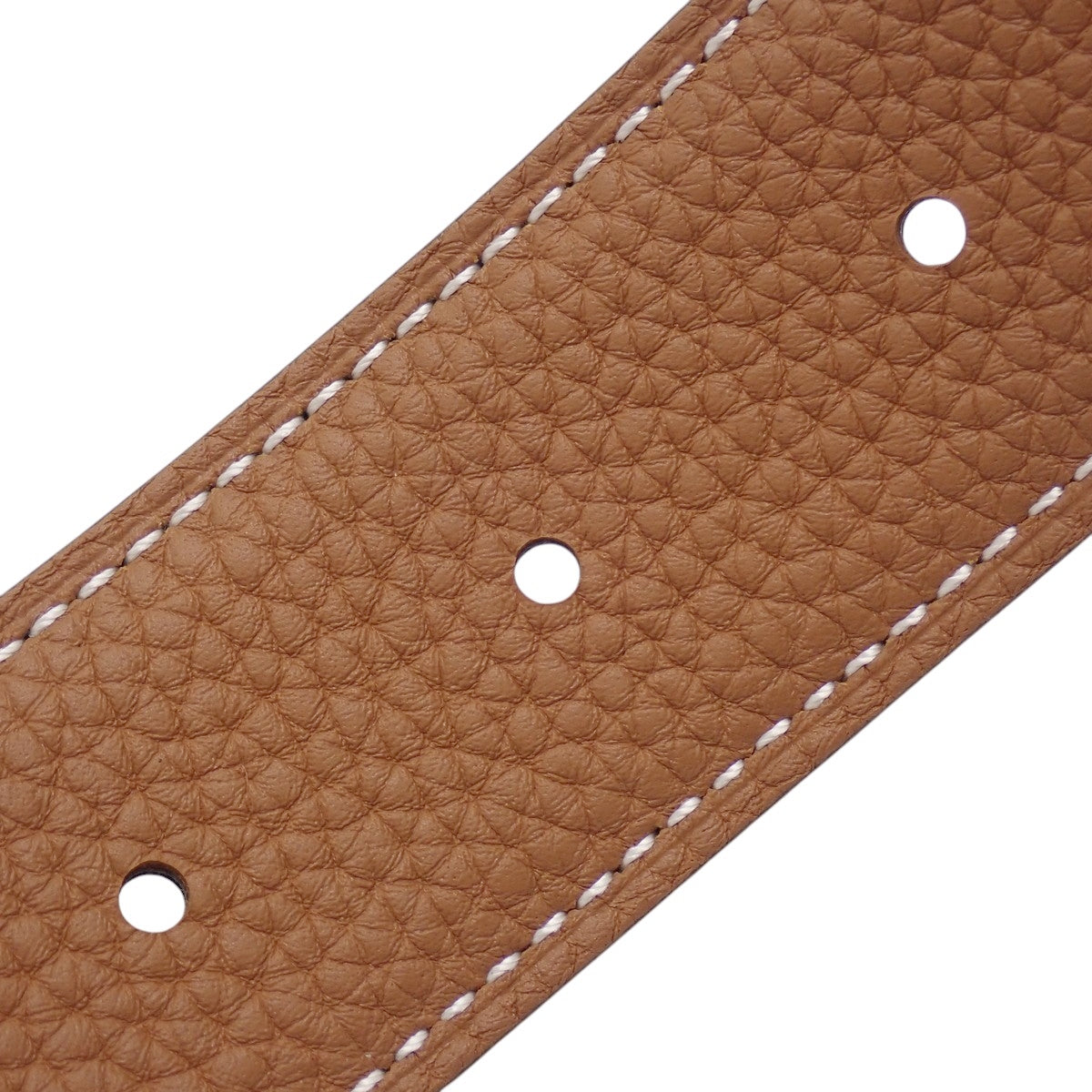 Constance H Belt Reversible 85 Box Calf Togo Gold Black W Stamp