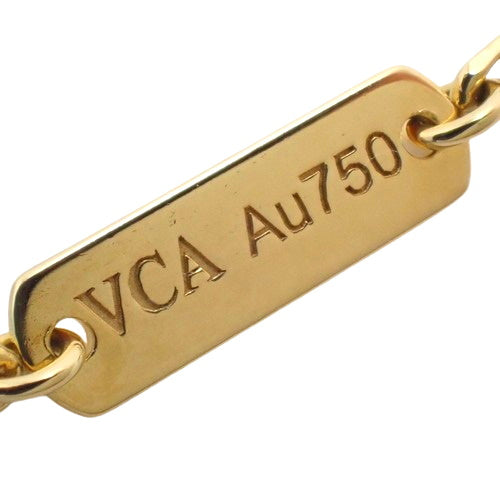 Magic Alhambra Long Necklace, 1 Motif, Onyx, Yellow Gold (K18YG), Accessory, Jewelry, Onyx