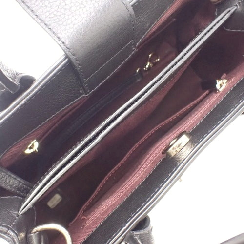Neo Executive Tote, Calfskin, Black, A69929, CC logo, 2-way shoulder bag, shoulder and crossbody.