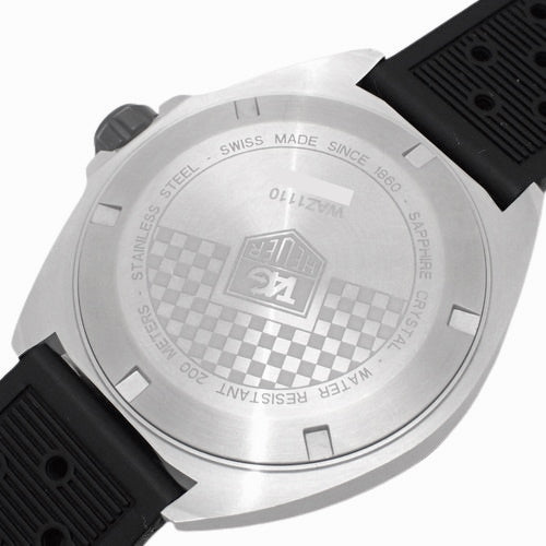 Formula 1 WAZ1110.FT8023 (current model as of March 2024) Rubber Quartz Movement Black with Warranty