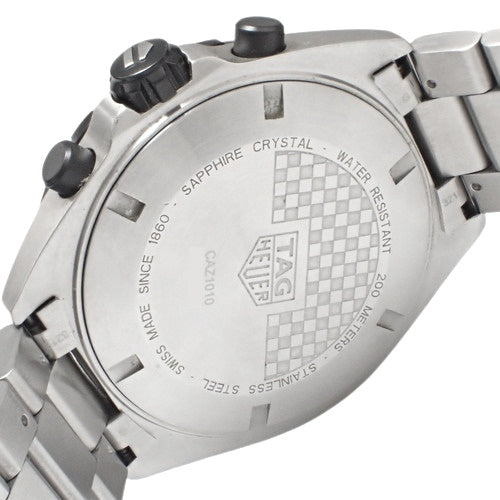 Formula 1 CAZ1010.BA0842 (current as of March 2024) Stainless Steel Quartz Chronograph Watch, Black and Silver, Purchased September 2016, with Warranty.
