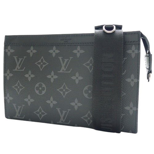 Monogram Eclipse Gaston Wearable Wallet, Monogram Eclipse Black Gray M81124 (currently available as of April 2024), shoulder bag, crossbody bag, clutch.