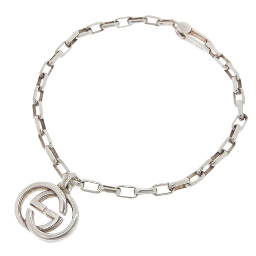 インターロッキング ブレスレット 295711 J8400 8106 シルバー925 Sv アクセサリー ジュエリー ダブルG