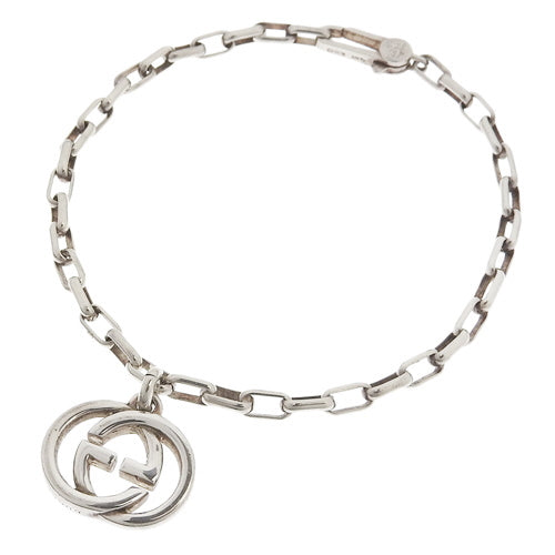 インターロッキング ブレスレット 295711 J8400 8106 シルバー925 Sv アクセサリー ジュエリー ダブルG