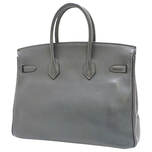Birkin 25 Swift, Palladium hardware, Graphite, Silver hardware, □L stamp