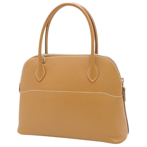 Bollide 27, Epsom calfskin, palladium hardware, gold or silver hardware, Z stamp.