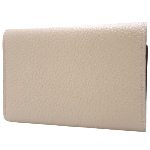 Portefeuille Capucines Compact Tri-fold Wallet in Taurillon Leather, Galle M62159 (Current as of December 2024)