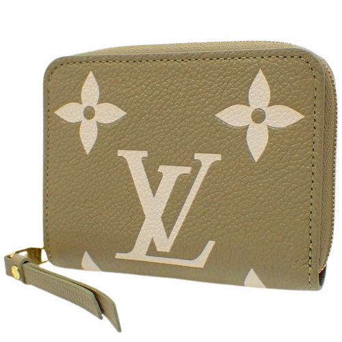 Monogram Empreinte Zippy Coin Purse, Round Zip Mini Wallet, Card Case, Compact Wallet, Monogram Empreinte M82448