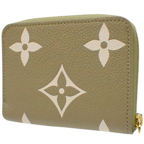 Monogram Empreinte Zippy Coin Purse, Round Zip Mini Wallet, Card Case, Compact Wallet, Monogram Empreinte M82448