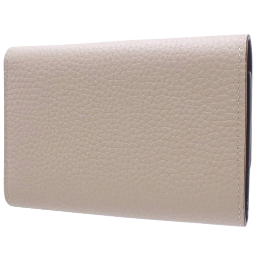 Portefeuille Capucines Compact Tri-fold Wallet in Taurillon Leather, Galle M62159 (current product as of December 2024)
