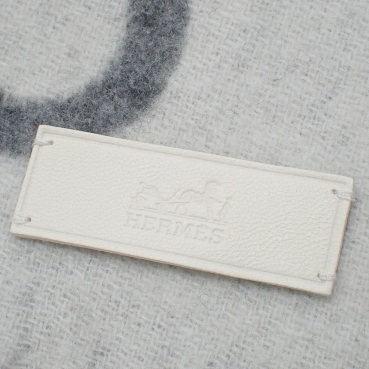 マフラー モール アパレル ファッション小物 カシミヤ イヴォワール/フランネルグレー