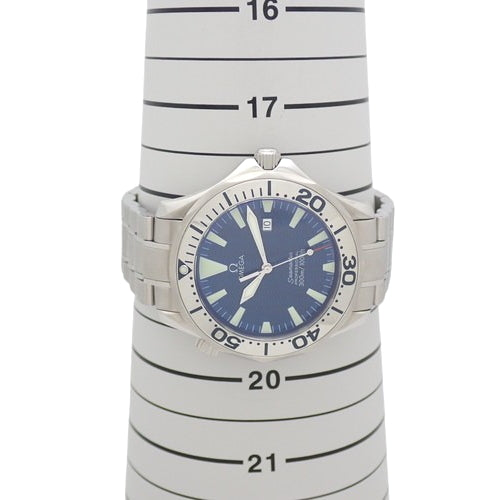 [Warranty included] Seamaster 300m 2265.80 Stainless Steel Quartz Diver's Watch, Blue and Silver, Purchased June 2014