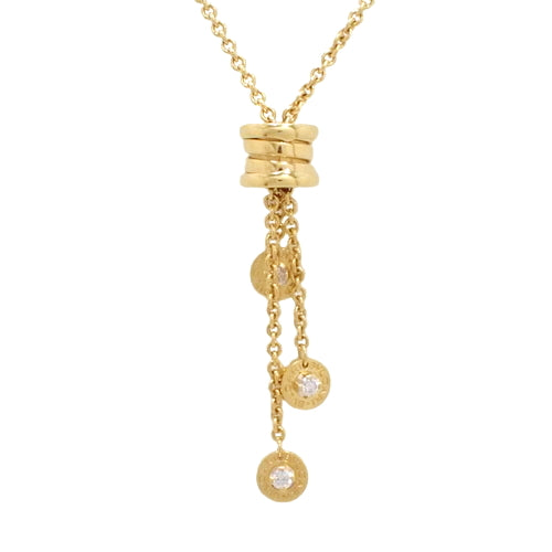 B.zero1 Element Diamond Necklace in 18K Yellow Gold (YG) - 10 Pieces